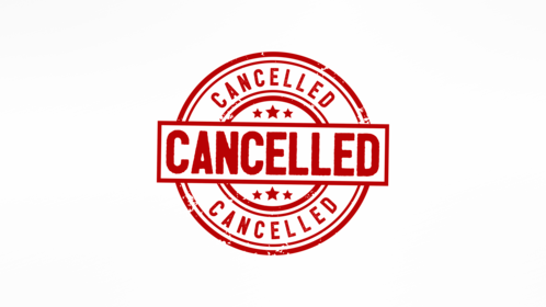 (4K) Circular Stamp Cancelled