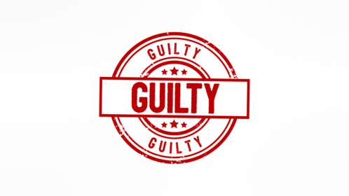 (4K) Circular Stamp Guilty