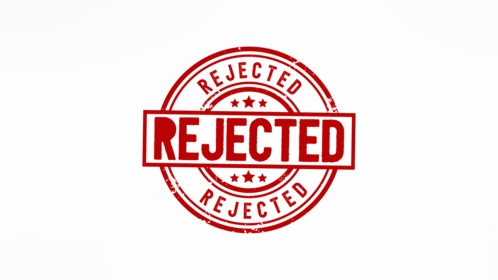 (4K) Circular Stamp Rejected