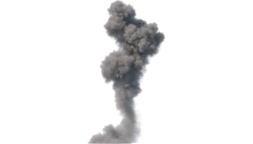 (4K) Dust Burst Explosion 3