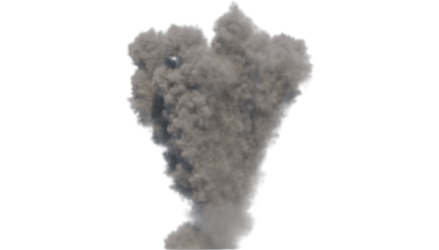(4K) Dust Burst Explosion 5