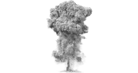(4K) Dust Column Explosion 2