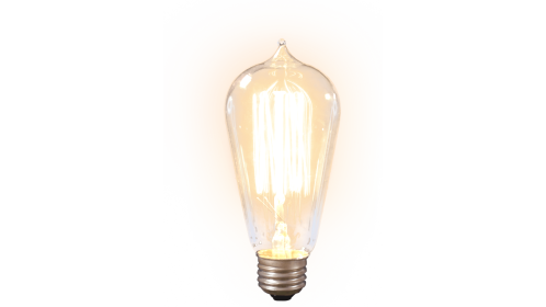 (4K) Edison Bulb Break