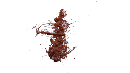 (4K) Gore On Wall 11