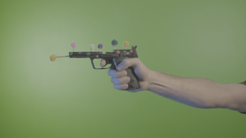 (4K) Gun Tracking Footage - S-LOG