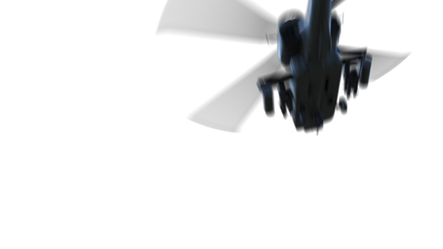 (4K) Helicopter Intense Flyby 2