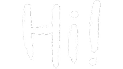 (4K) Hi Hand Drawn Text