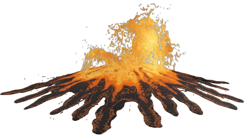 (4K) Lava Burst Large 2
