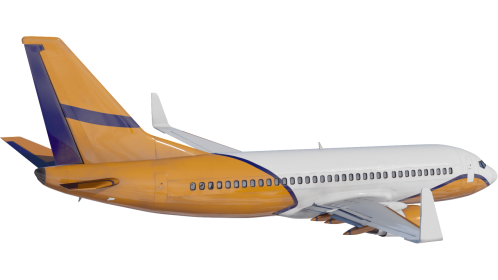 (4K) Looping Boeing 737 Side