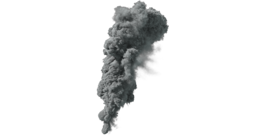 (4K) Massive Smoke Plume 3
