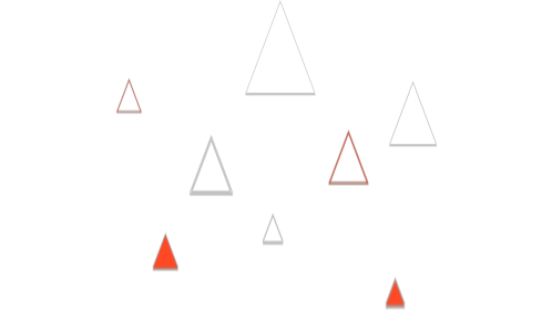 (4K) Mograph Float Triangles