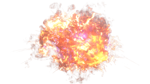 (4K) Overcharge Aerial Explosion 3