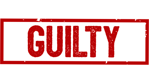 (4K) Rectangular Stamp Guilty