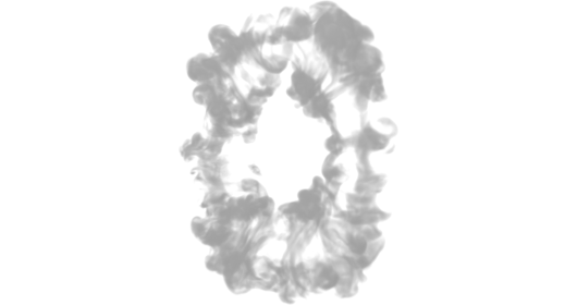 (4K) Smoke Shockwave Side Cloudy