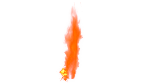 (4K) Tall Soft Flame 2