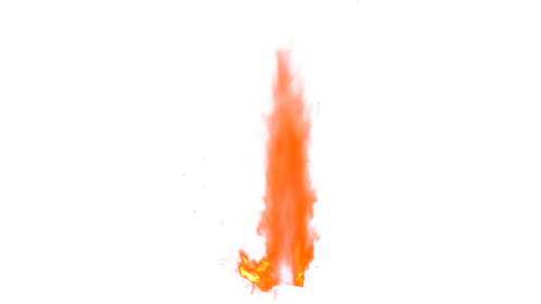 (4K) Tall Soft Flame