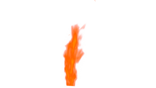 (4K) Tall Stuttering Flame