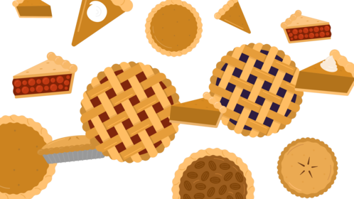 (4K) Thanksgiving Transition Pies