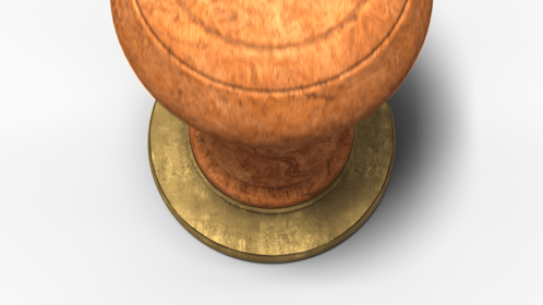 (4K) Wood Stamp Maker Circular
