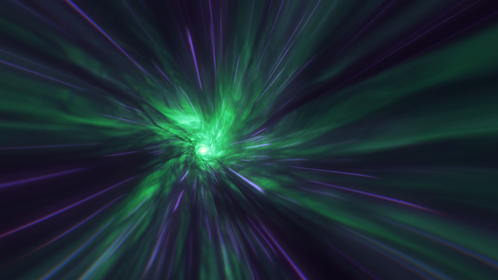 (4K) Wormhole Green Alien Loopable