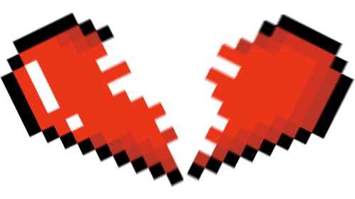 Broken Heart Icon Sweet Pixel