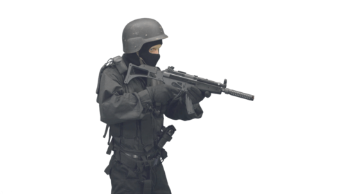 Walking Side Angle MP5