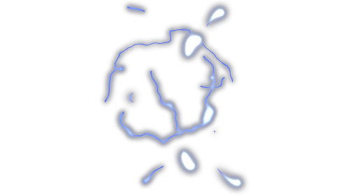 Anime Electricity Beam