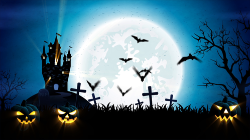Halloween - Castle Background