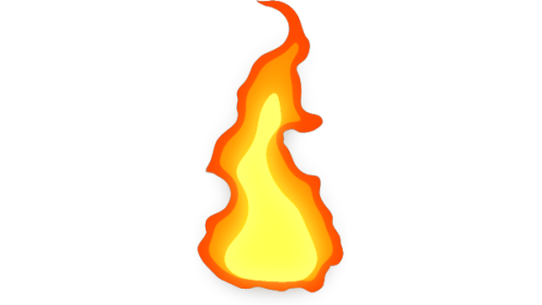 Cartoon Flame