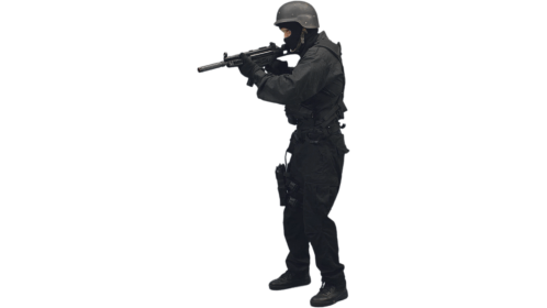 4k Clearing Room Back Angle MP5