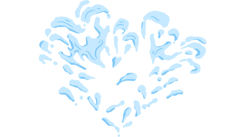 (4K) Anime Heart Cloud Up