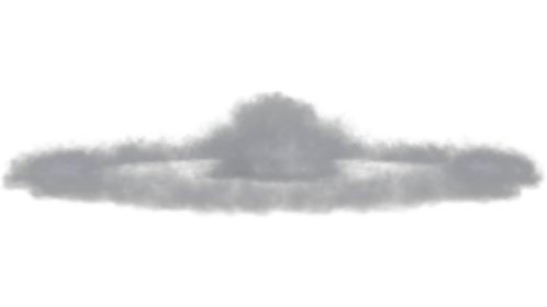 Cloudy Shockwave Front