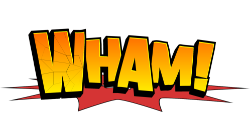 Comic Words Style 1 Wham