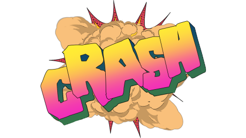 Comic Words Style 2 Crash