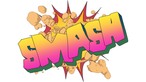 Comic Words Style 2 Smash