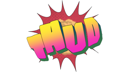 Comic Words Style 2 Thud