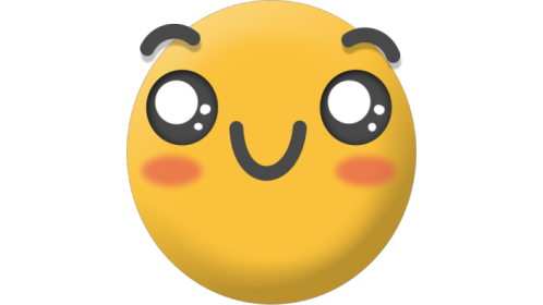 Emoji Anime Happy 2