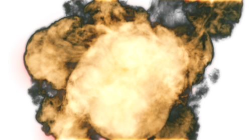 Explosion at Screen 1