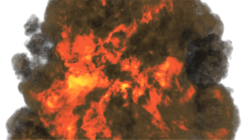 Explosion at Screen 3