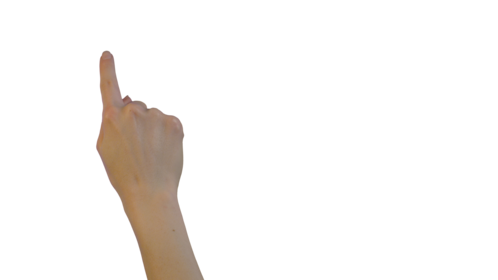 (4K) Female Hand - Drag Left