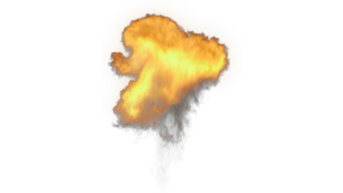 Fireball Explosion - Wide