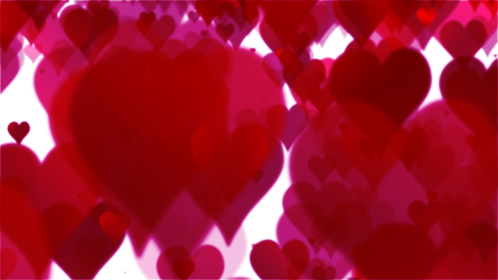 Glittering Hearts Transition