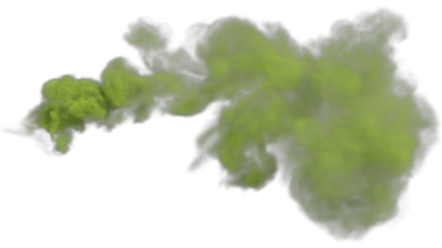 Green Fart Puff 1