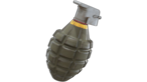 Grenade Flyby Slow Motion 1