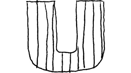 Hand Drawn Type Kit - U