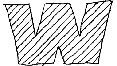 Hand Drawn Type Kit - W