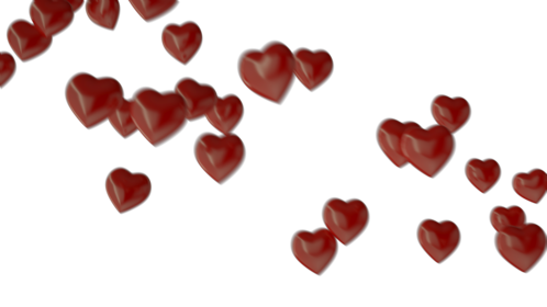 Hearts Floating 1