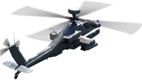 Helicopter Hover Behind Loopable
