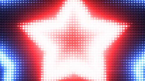Lightwalls Large Star Color