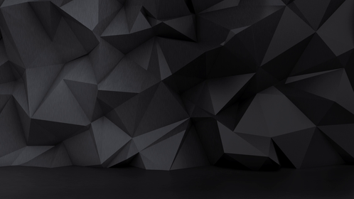 Low Poly Black Background